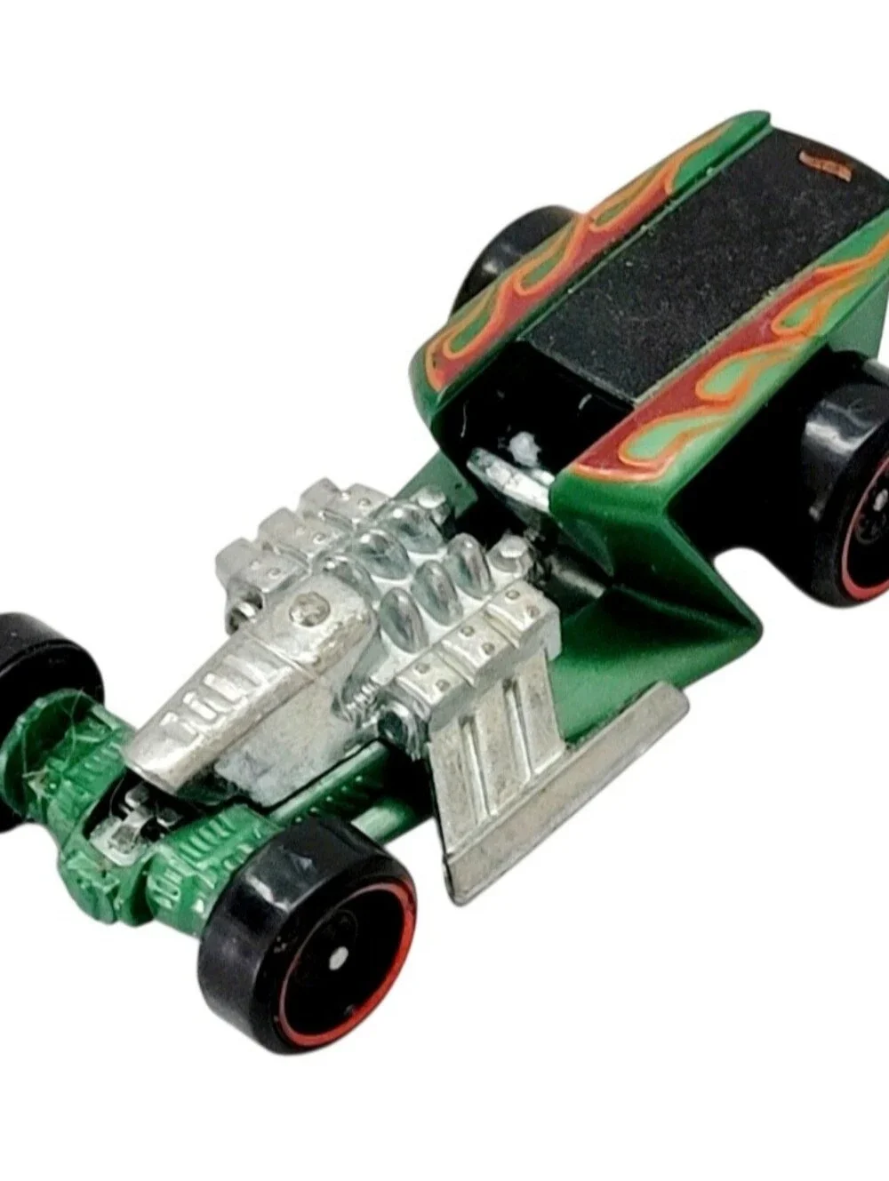 2015 Hot Wheels Green Z-Rod #166, Rod Squad Series 10/10 Die-Cast 1:64 Scale Toy